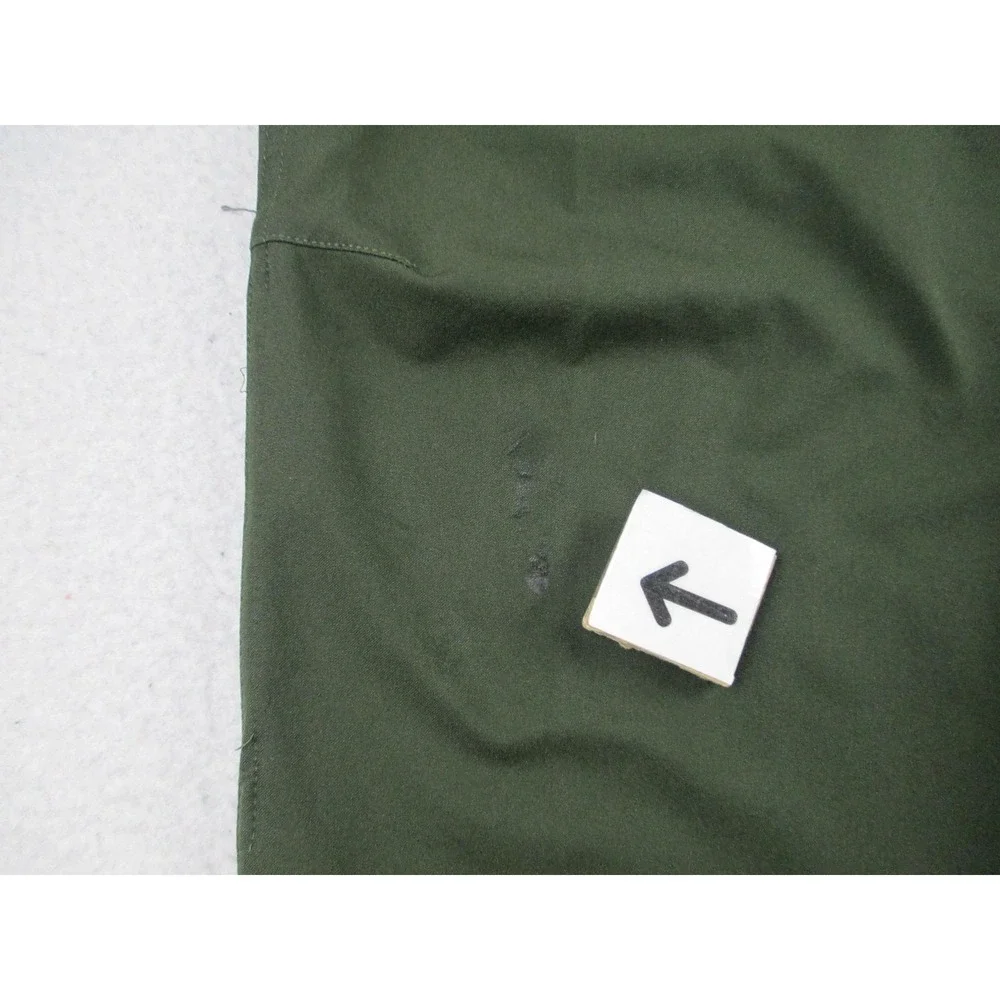 Under Armour Pants Mens Large Green UA Storm Zip Ankle Drawstring Athletic Track